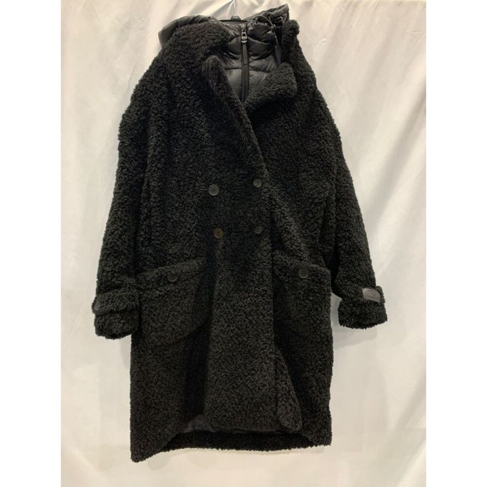 Rudsak Women's Emryn Plush Teddy Jacket Black - Picture 2 of 6